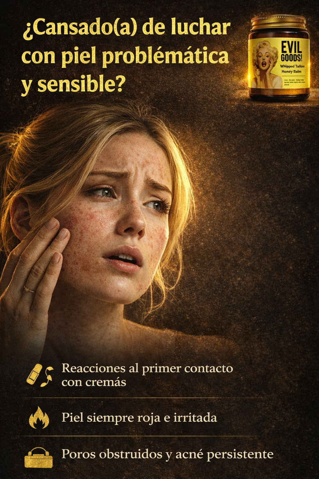Sebo De Res EVIL GOODS - Caja Amarilla